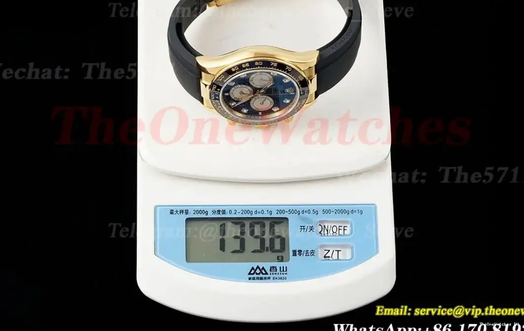 YG Dia Weight) QF SH4131 Daytona 126518 Black (Gain 40mm RU 0501